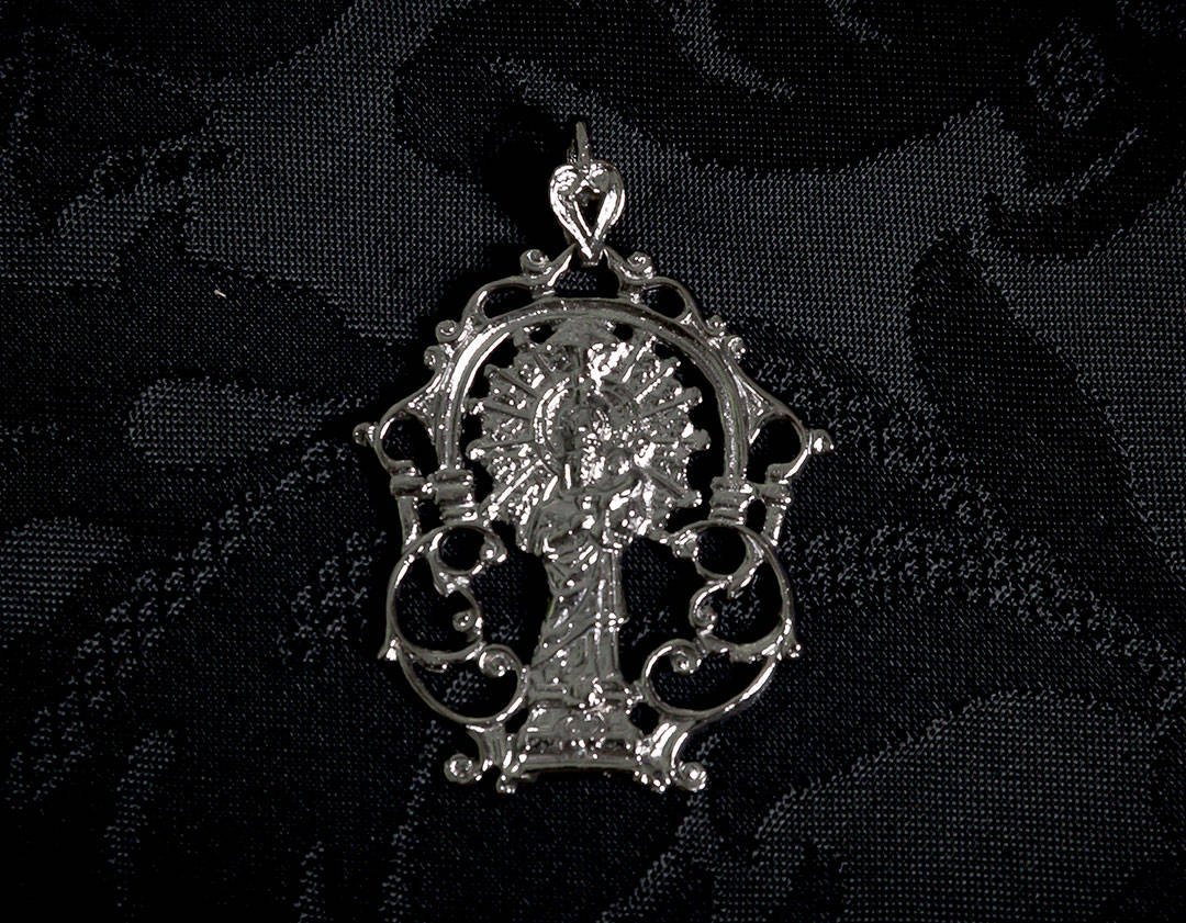 Medalla de la Virgen de la Encarnación ref. 47 rutenio