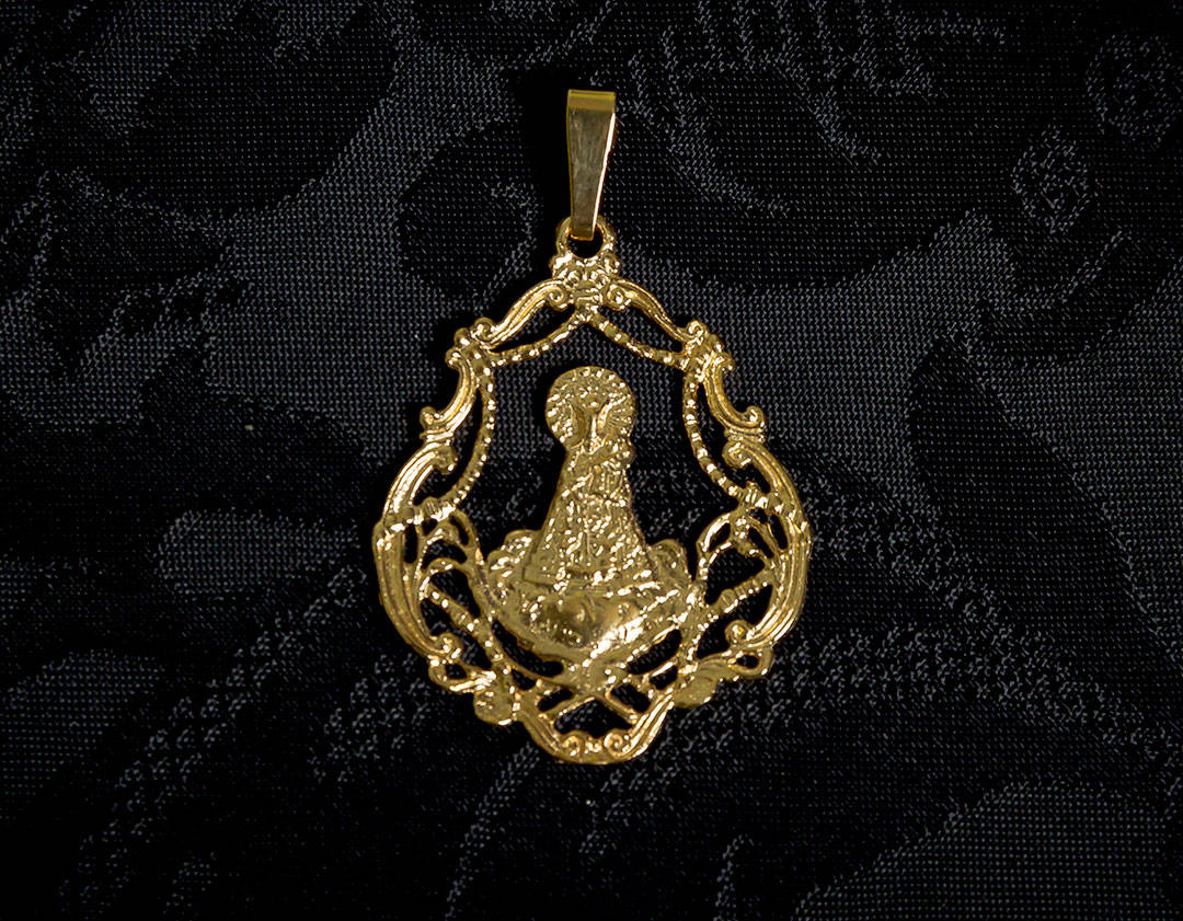 Medalla de la Virgen de los Desamparados ref. 50 oro