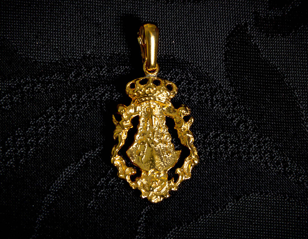 Medalla de la Virgen del Rocío ref. 52 oro