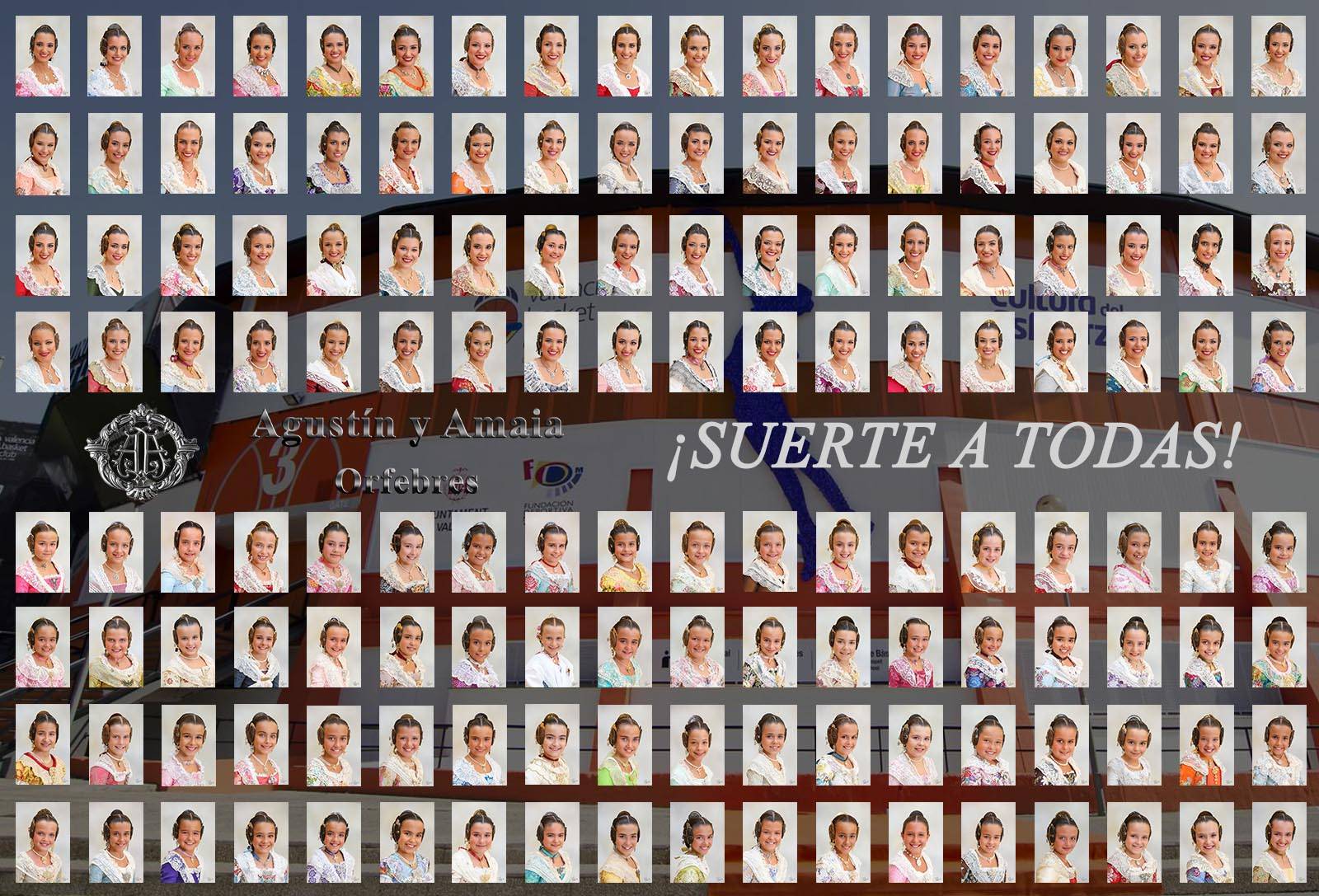 Candidatas elección Corte de Honor y FM Valencia 2017